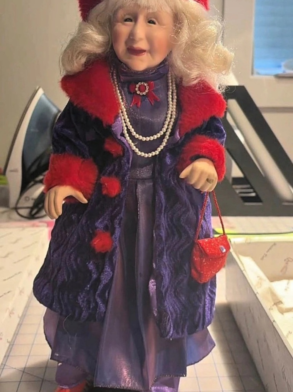 Duck House Red Hat Grammy Limited Edition Doll with Box